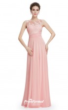 Pink Illusion Bridesmaid Dresses 4MBD006
