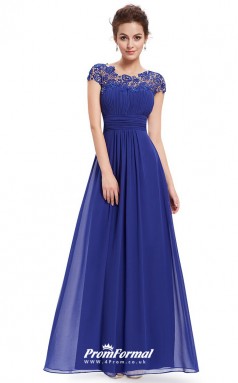 Blue Illusion Bridesmaid Dresses 4MBD024