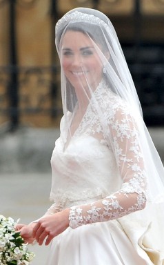 Kate Middleton Lace Inspired Veil Princess Elbow Length Veil 1.5m VE002